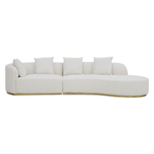 Hudson Luxe 3-Seater Bouclé Sofa