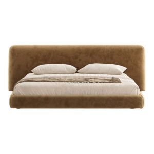 The Aurelio Plush Velvet Bed Frame