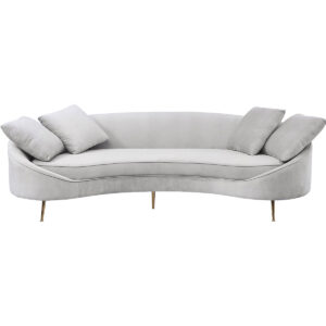 Svelte 4-Seater Sofa (Light Grey)