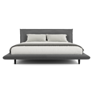 Arden Carbon Gray Fabric Bedframe