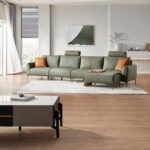 Kordale 5-Seater Leathaire Sofa with Ottoman photo review