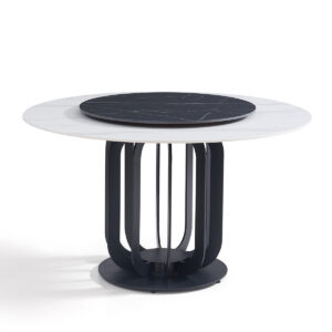 Preita 1.3M Round Sintered Stone Dining Table