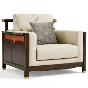 Azunto Premium PVC Nappa Leather Armchair