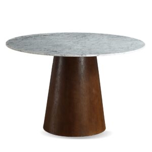 Hannah 1.2M Round Marble Dining Table