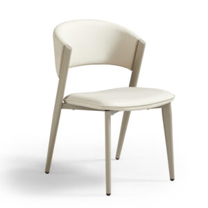 Otik Faux Leather Accent Chair