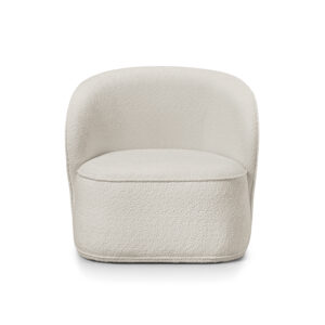 Delanna Boucle Fabric Lounge Chair