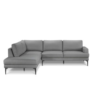 Faleak Premium Full Leather L-Shape Sofa
