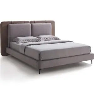 Adaliz Luxe Upholstered Bedframe with Matching Pedestals