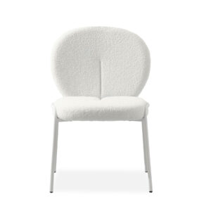 Dantel Sherpa Fabric Accent Chair