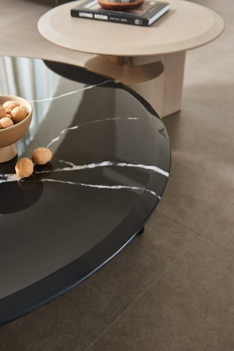 Reinier Coffee & Side Table Set – Black & White Wash photo review