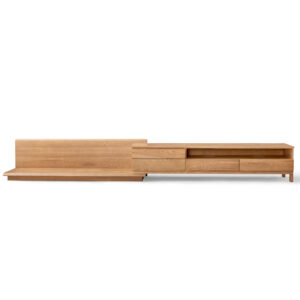 Ademaro Solid Wood TV Console