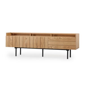 Reiki TV Console with Drawers