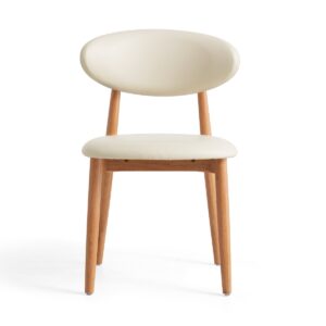 Onnan Eco-Leather Dining Chair – Natural