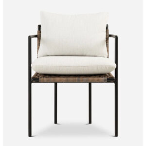 Eldric Outdoor Armchair – Natural Finish